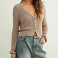 Leichte Strickjacke