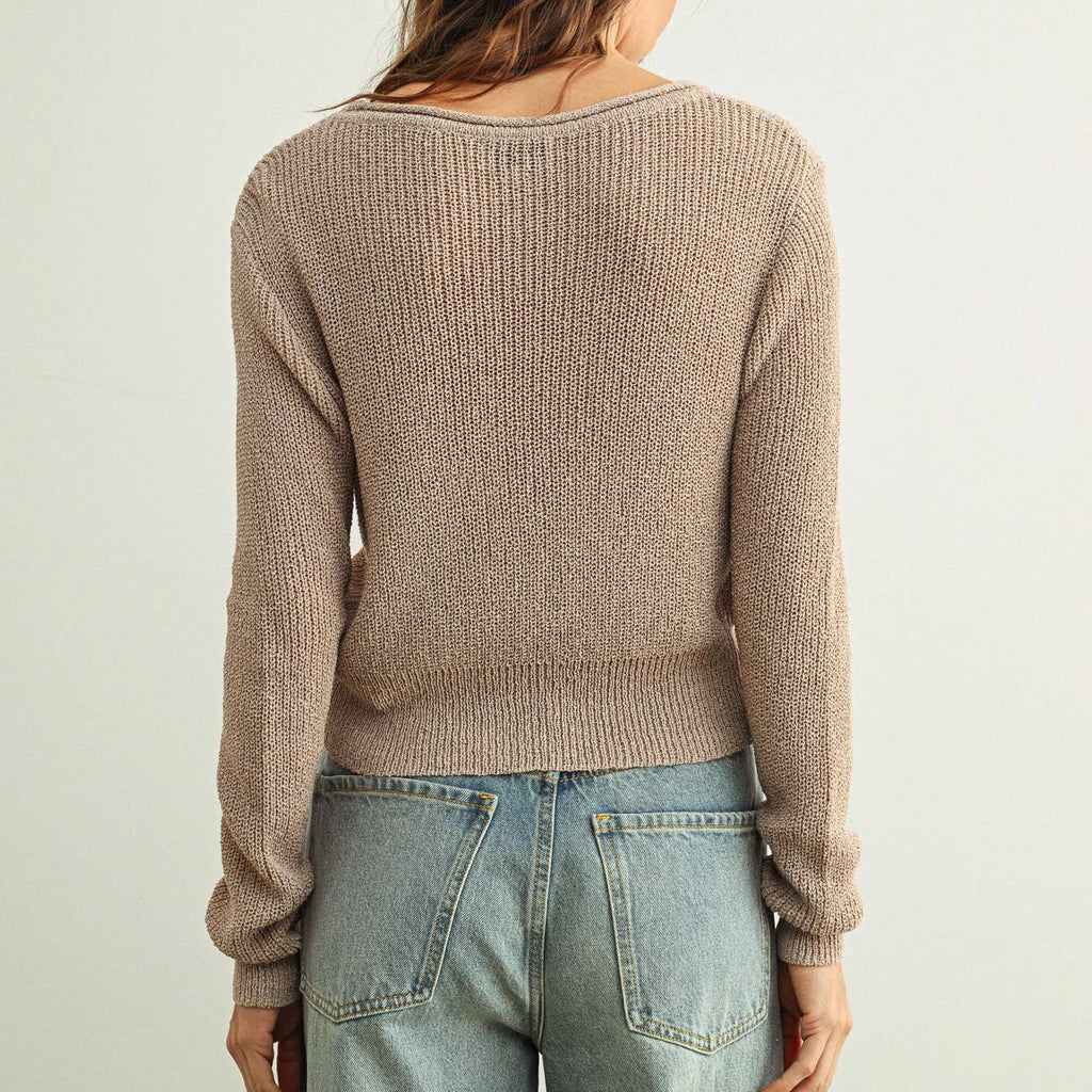 Leichte Strickjacke